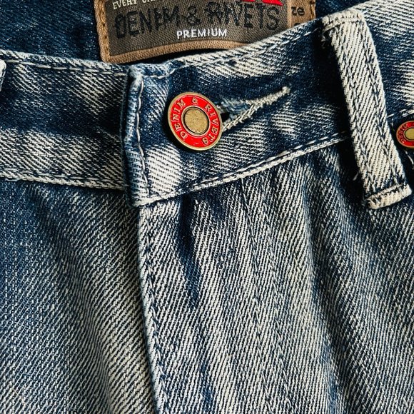 DENIM&RIVETS MEN'S JEANS Blue jeans size M - Picture 5 of 10